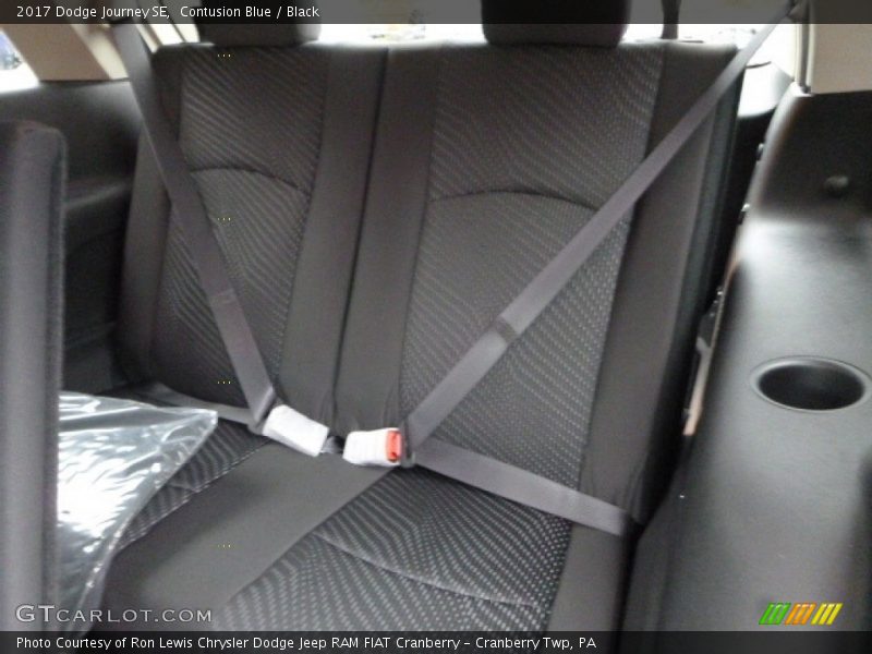Contusion Blue / Black 2017 Dodge Journey SE
