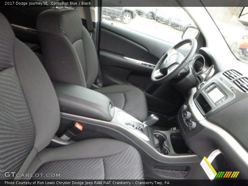 Contusion Blue / Black 2017 Dodge Journey SE