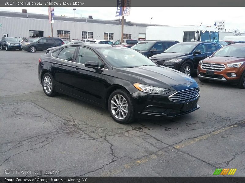 Shadow Black / Ebony 2017 Ford Fusion SE