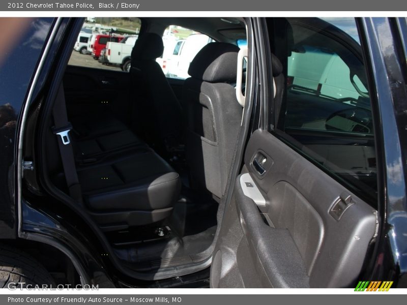 Black / Ebony 2012 Chevrolet Tahoe Police