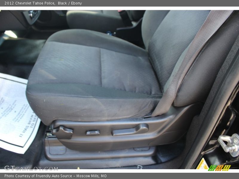 Black / Ebony 2012 Chevrolet Tahoe Police