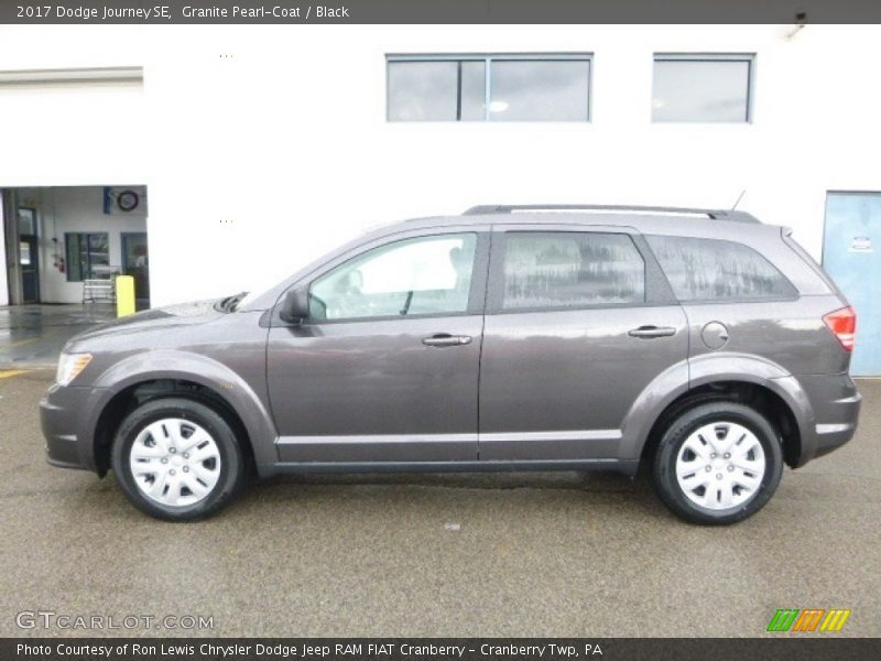 Granite Pearl-Coat / Black 2017 Dodge Journey SE