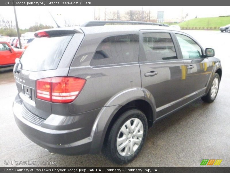Granite Pearl-Coat / Black 2017 Dodge Journey SE