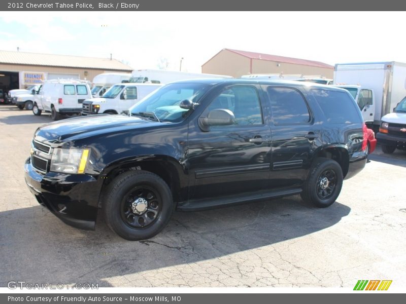 Front 3/4 View of 2012 Tahoe Police