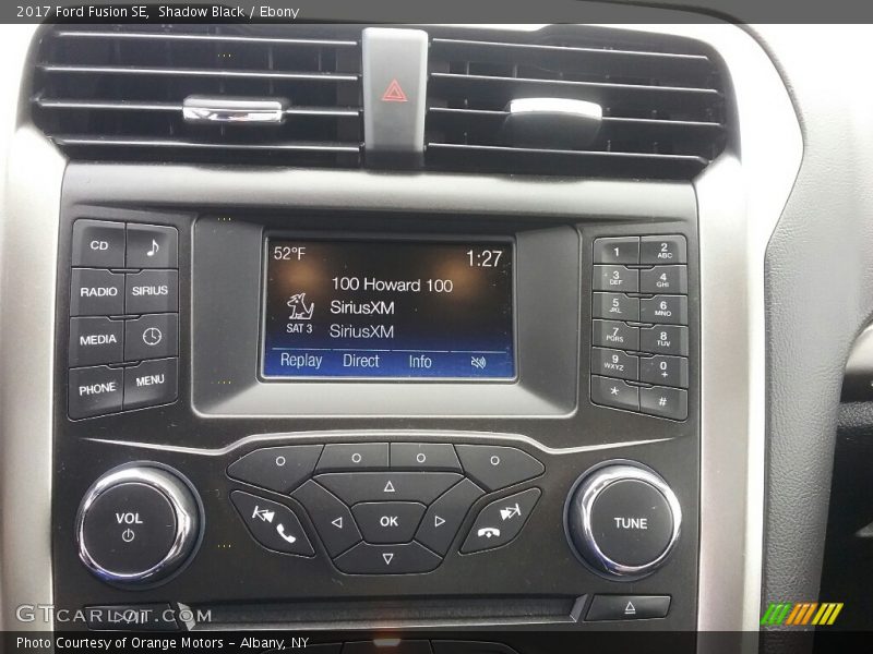 Shadow Black / Ebony 2017 Ford Fusion SE