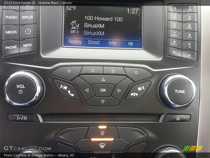 Shadow Black / Ebony 2017 Ford Fusion SE