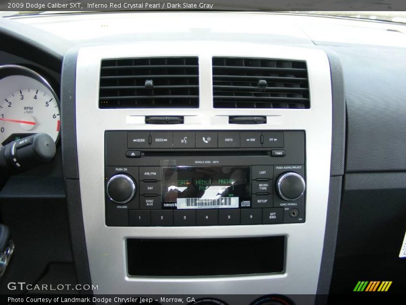 Inferno Red Crystal Pearl / Dark Slate Gray 2009 Dodge Caliber SXT