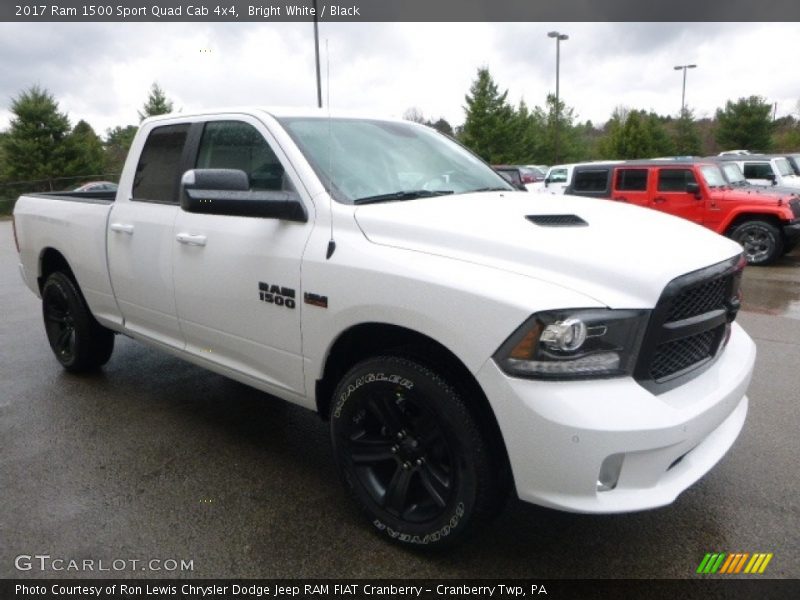 Front 3/4 View of 2017 1500 Sport Quad Cab 4x4