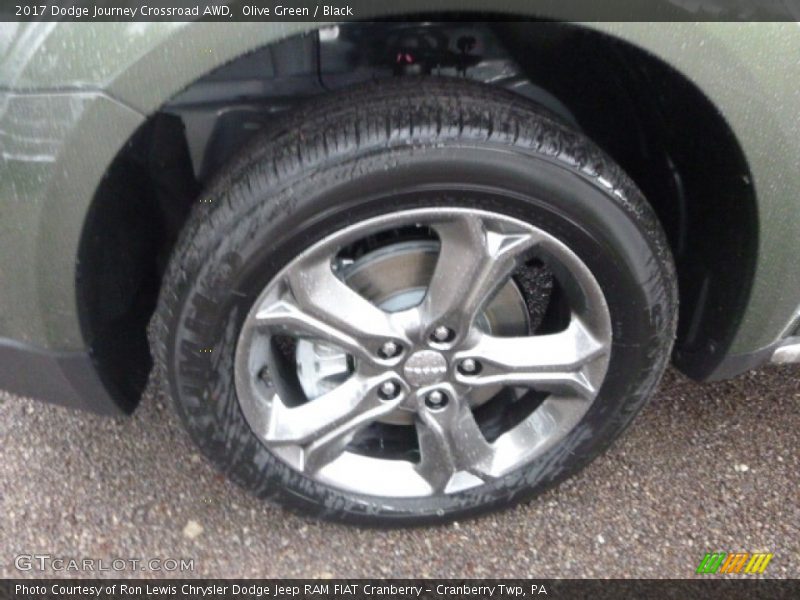 Olive Green / Black 2017 Dodge Journey Crossroad AWD