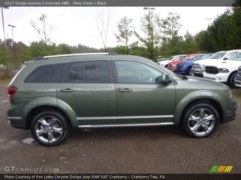 Olive Green / Black 2017 Dodge Journey Crossroad AWD