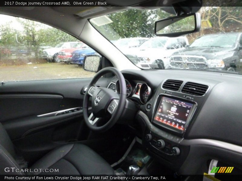 Olive Green / Black 2017 Dodge Journey Crossroad AWD