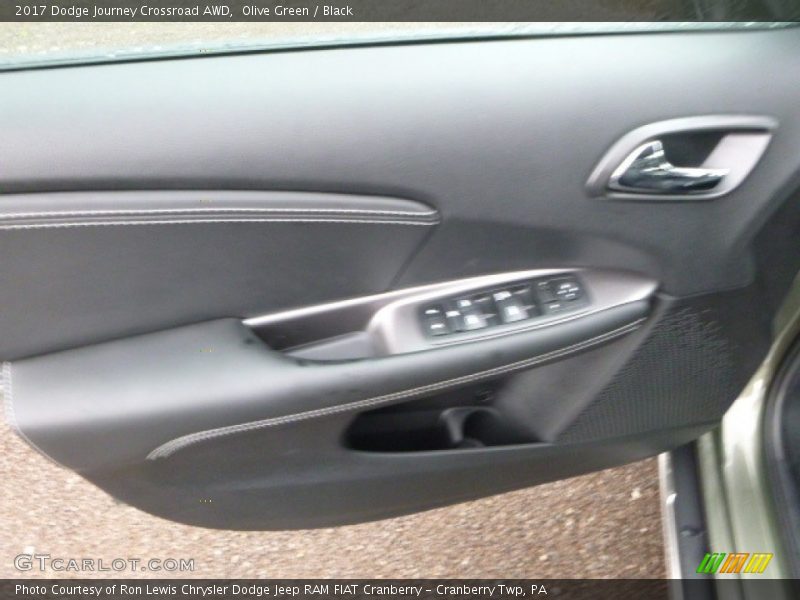 Olive Green / Black 2017 Dodge Journey Crossroad AWD