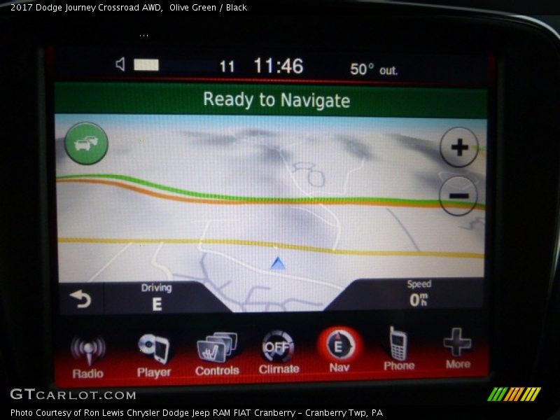 Olive Green / Black 2017 Dodge Journey Crossroad AWD