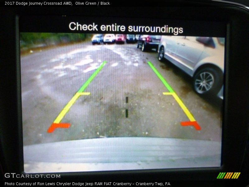 Olive Green / Black 2017 Dodge Journey Crossroad AWD