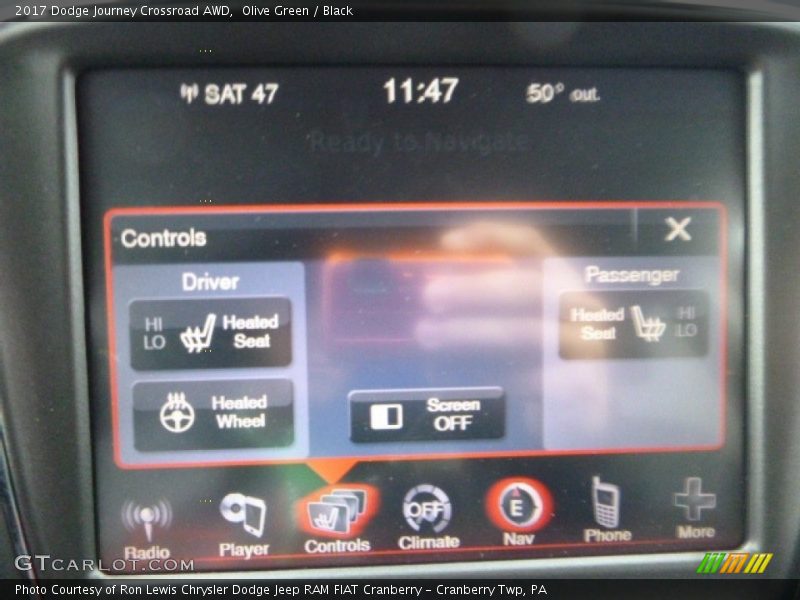 Olive Green / Black 2017 Dodge Journey Crossroad AWD