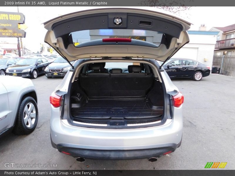 Liquid Platinum Metallic / Graphite 2009 Infiniti FX 35 AWD