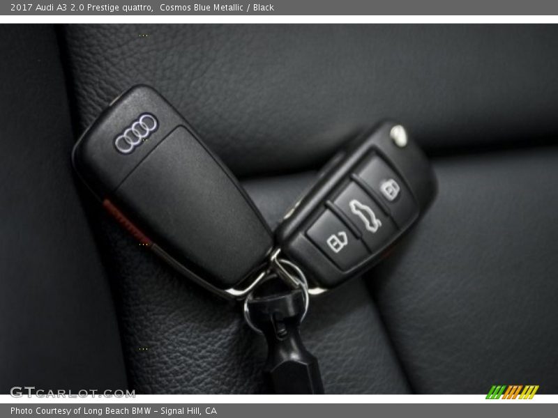Keys of 2017 A3 2.0 Prestige quattro