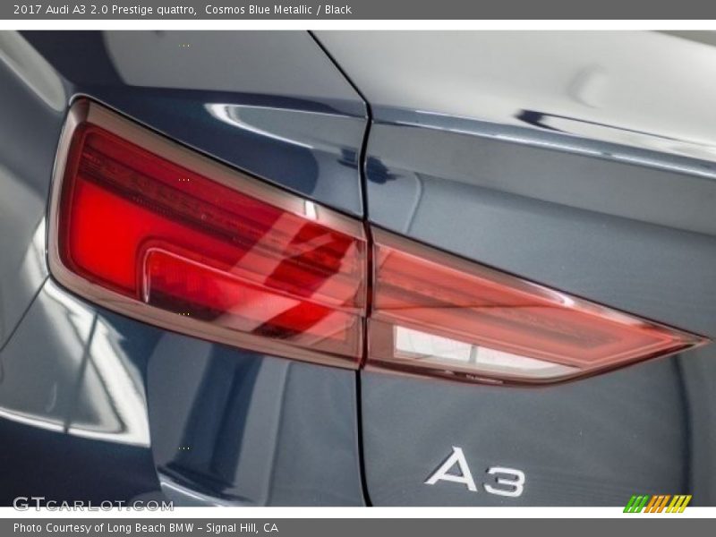 Cosmos Blue Metallic / Black 2017 Audi A3 2.0 Prestige quattro