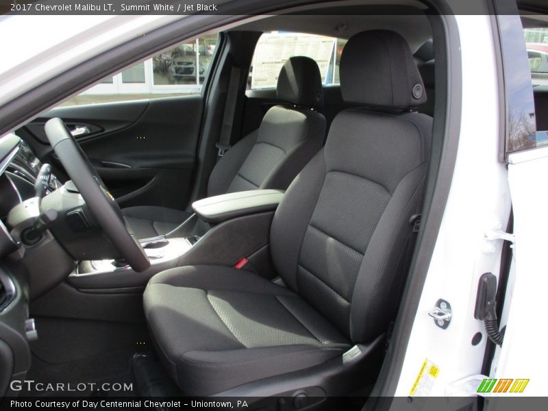 Summit White / Jet Black 2017 Chevrolet Malibu LT