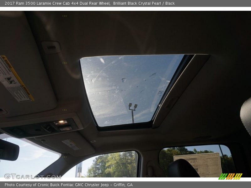 Brilliant Black Crystal Pearl / Black 2017 Ram 3500 Laramie Crew Cab 4x4 Dual Rear Wheel