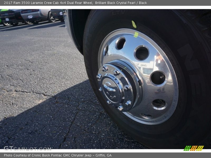 Brilliant Black Crystal Pearl / Black 2017 Ram 3500 Laramie Crew Cab 4x4 Dual Rear Wheel