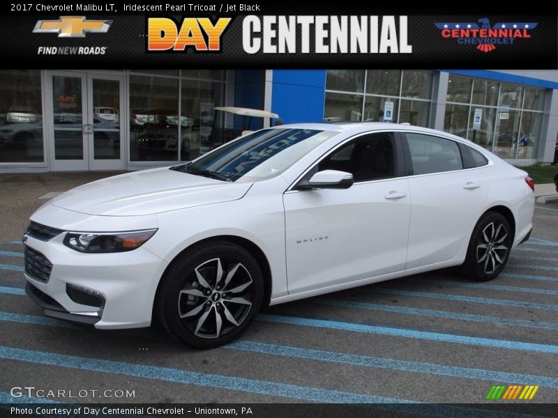 Iridescent Pearl Tricoat / Jet Black 2017 Chevrolet Malibu LT