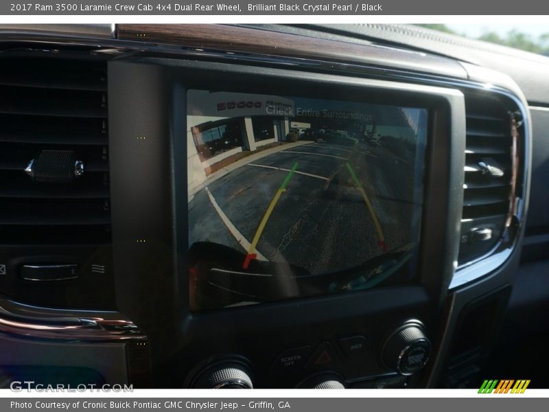 Brilliant Black Crystal Pearl / Black 2017 Ram 3500 Laramie Crew Cab 4x4 Dual Rear Wheel