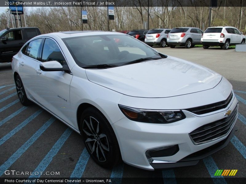 Iridescent Pearl Tricoat / Jet Black 2017 Chevrolet Malibu LT