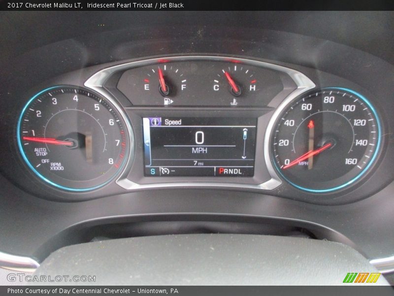 Iridescent Pearl Tricoat / Jet Black 2017 Chevrolet Malibu LT