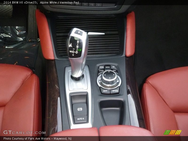 Alpine White / Vermilion Red 2014 BMW X6 xDrive35i