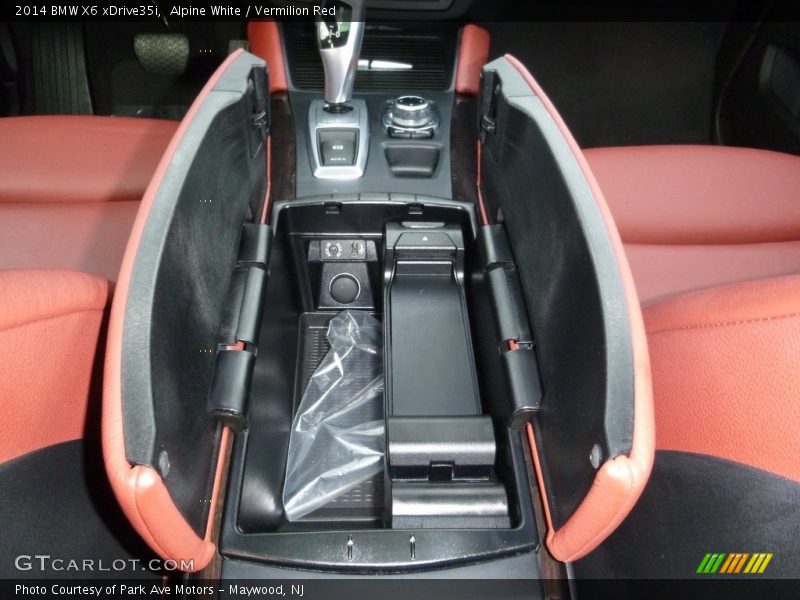 Alpine White / Vermilion Red 2014 BMW X6 xDrive35i