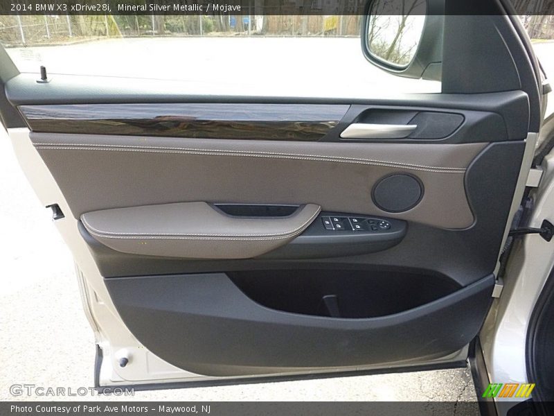 Mineral Silver Metallic / Mojave 2014 BMW X3 xDrive28i