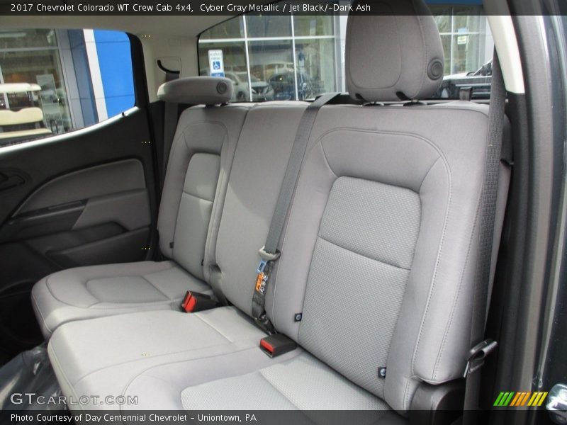 Cyber Gray Metallic / Jet Black/­Dark Ash 2017 Chevrolet Colorado WT Crew Cab 4x4