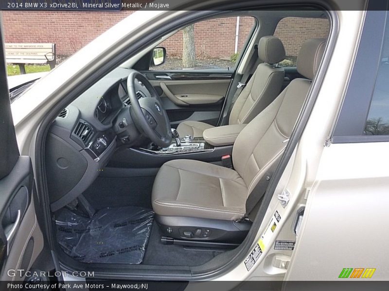 Mineral Silver Metallic / Mojave 2014 BMW X3 xDrive28i