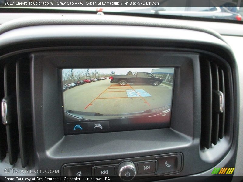 Cyber Gray Metallic / Jet Black/­Dark Ash 2017 Chevrolet Colorado WT Crew Cab 4x4