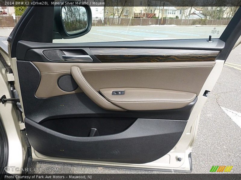 Mineral Silver Metallic / Mojave 2014 BMW X3 xDrive28i