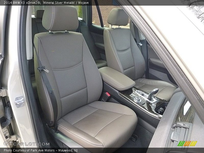 Mineral Silver Metallic / Mojave 2014 BMW X3 xDrive28i