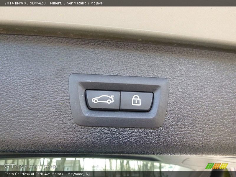 Mineral Silver Metallic / Mojave 2014 BMW X3 xDrive28i