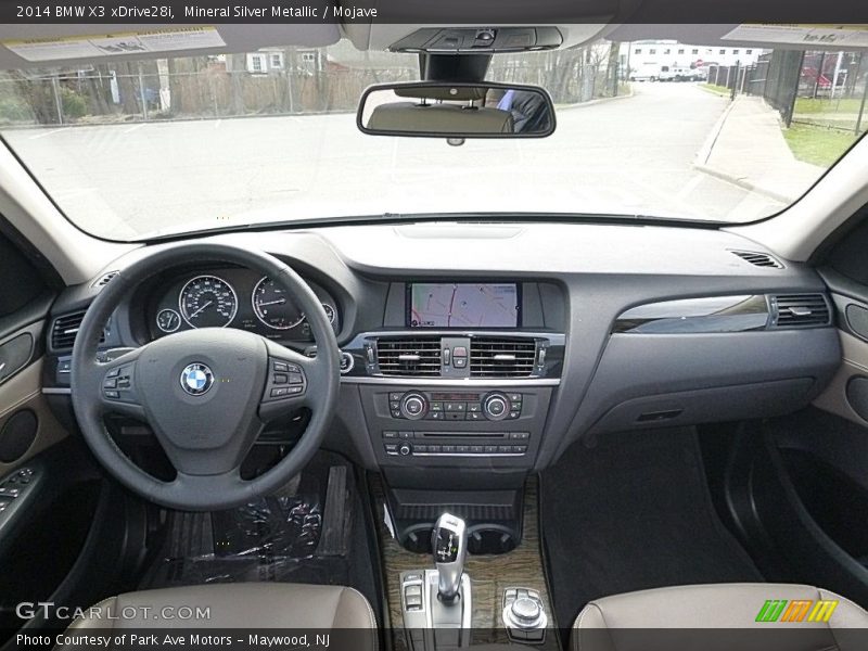 Mineral Silver Metallic / Mojave 2014 BMW X3 xDrive28i