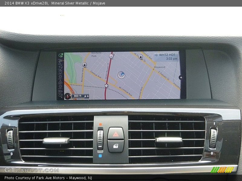 Mineral Silver Metallic / Mojave 2014 BMW X3 xDrive28i