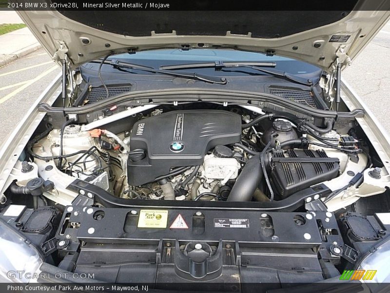 Mineral Silver Metallic / Mojave 2014 BMW X3 xDrive28i