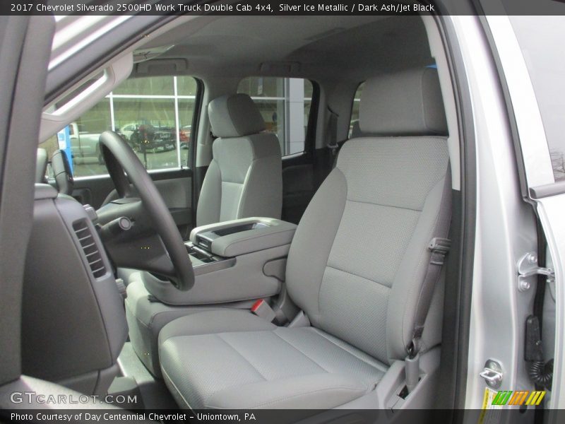 Silver Ice Metallic / Dark Ash/Jet Black 2017 Chevrolet Silverado 2500HD Work Truck Double Cab 4x4