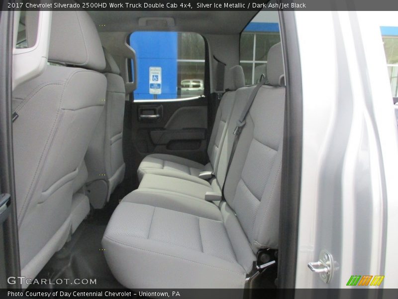 Silver Ice Metallic / Dark Ash/Jet Black 2017 Chevrolet Silverado 2500HD Work Truck Double Cab 4x4