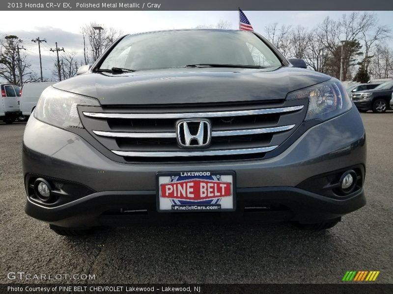 Polished Metal Metallic / Gray 2013 Honda CR-V EX