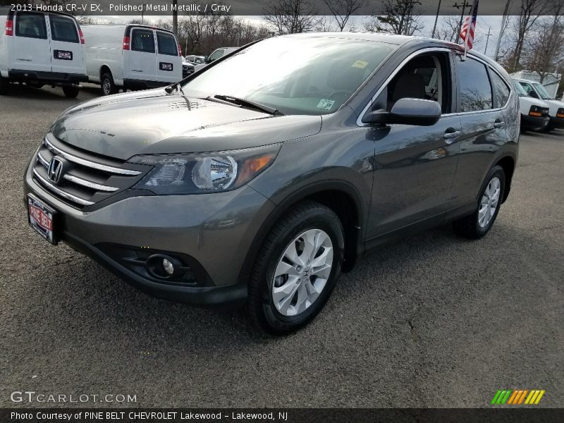 Polished Metal Metallic / Gray 2013 Honda CR-V EX