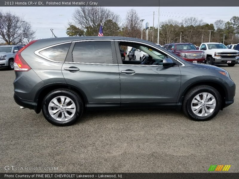 Polished Metal Metallic / Gray 2013 Honda CR-V EX