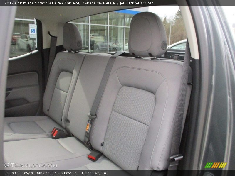 Cyber Gray Metallic / Jet Black/­Dark Ash 2017 Chevrolet Colorado WT Crew Cab 4x4