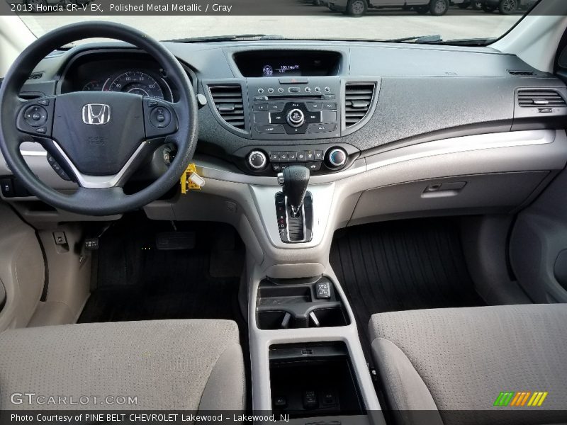 Polished Metal Metallic / Gray 2013 Honda CR-V EX