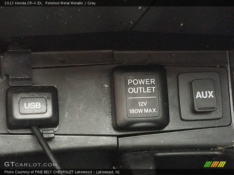 Polished Metal Metallic / Gray 2013 Honda CR-V EX