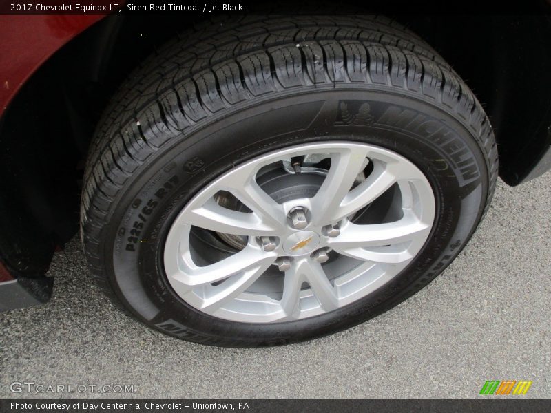 Siren Red Tintcoat / Jet Black 2017 Chevrolet Equinox LT
